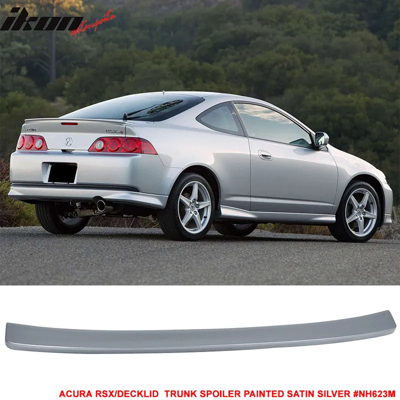 2002-2006 Acura RSX DC5 Rear Trunk Lip Spoiler Ducktail Wing ABS