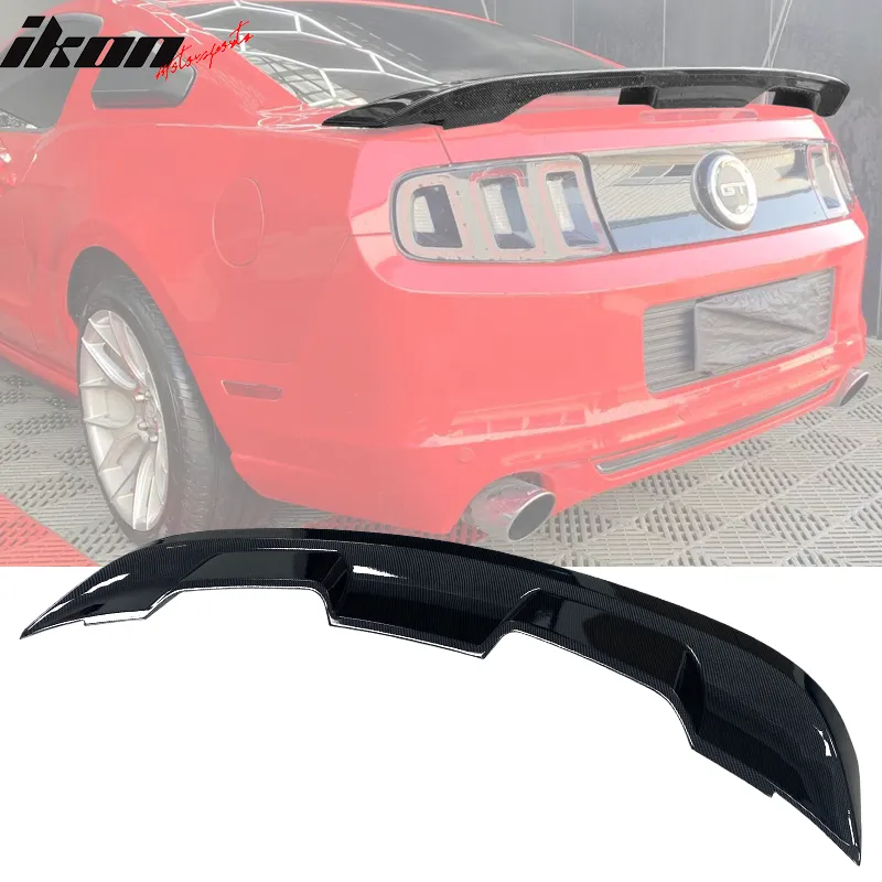 2010-2014 Ford Mustang GT500 Shelby Style Trunk Spoiler Wing ABS