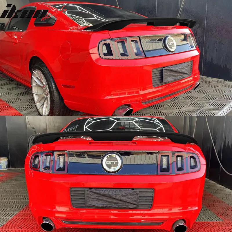 2010-2014 Ford Mustang GT500 Shelby Style Trunk Spoiler Wing ABS