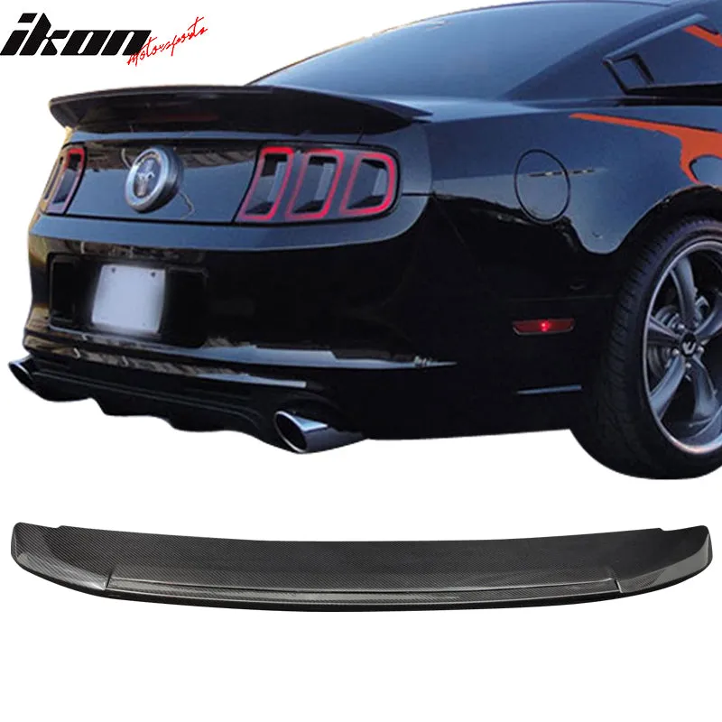 2010-2014 Ford Mustang GT500 Shelby Style Trunk Spoiler Wing ABS