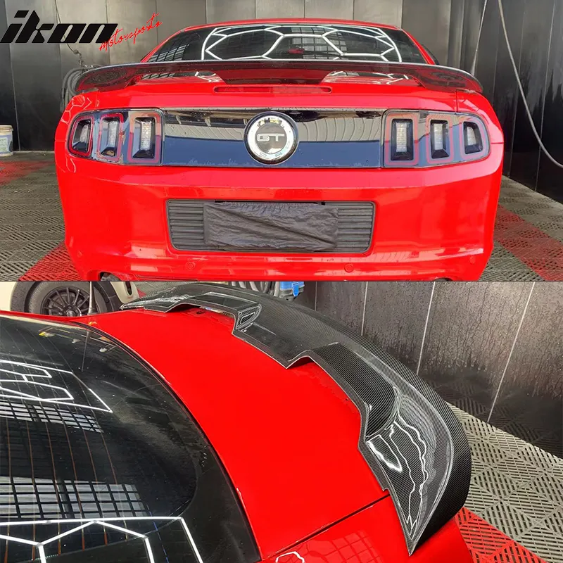 2010-2014 Ford Mustang GT500 Shelby Style Trunk Spoiler Wing ABS