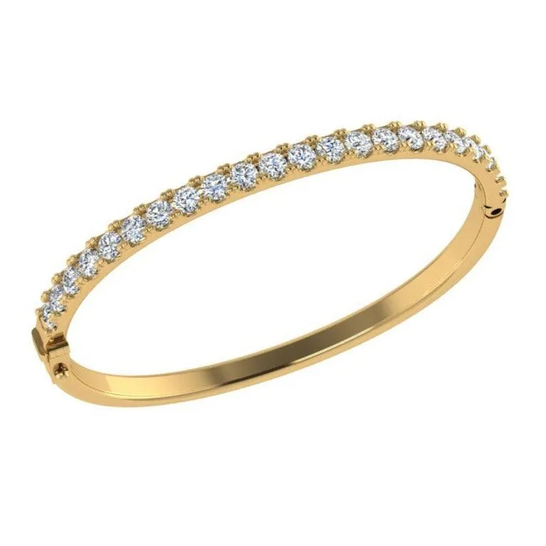 3 carat Diamond Bangle Bracelet