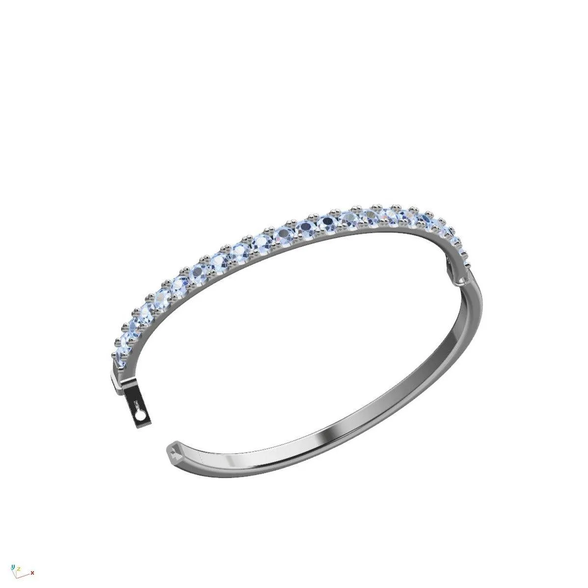 3 carat Diamond Bangle Bracelet