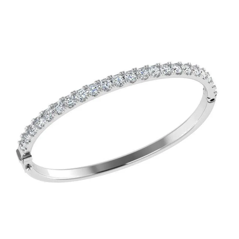 3 carat Diamond Bangle Bracelet