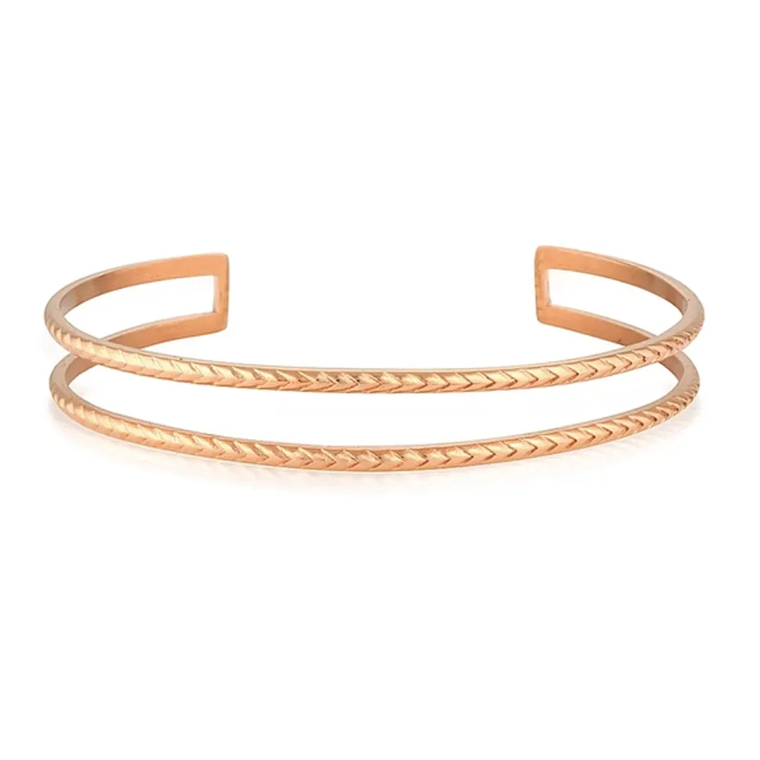 Avril Cuff Rose Gold