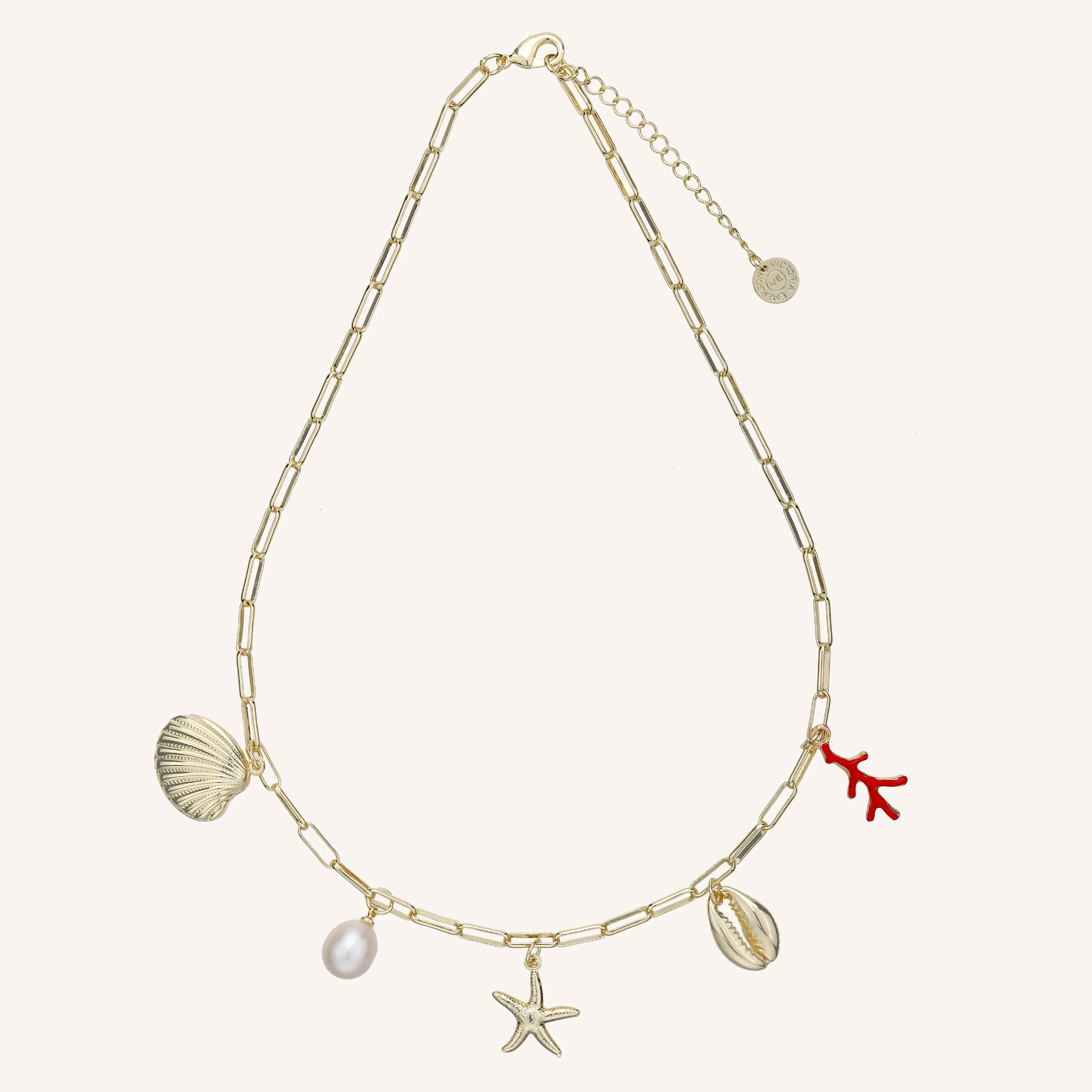 Beach Charm Necklace