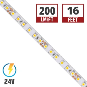 BLAZE LED Strip Light, 16ft Reel, 3000K, 237 Lumens per Ft, 24V