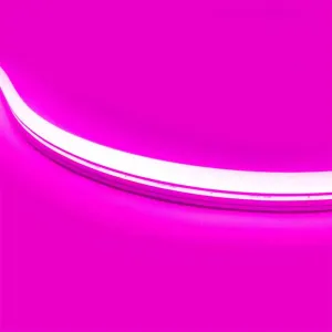 BLAZE Pink Neon LED Strip Light, 32 feet Reel, 24V, Top Bending