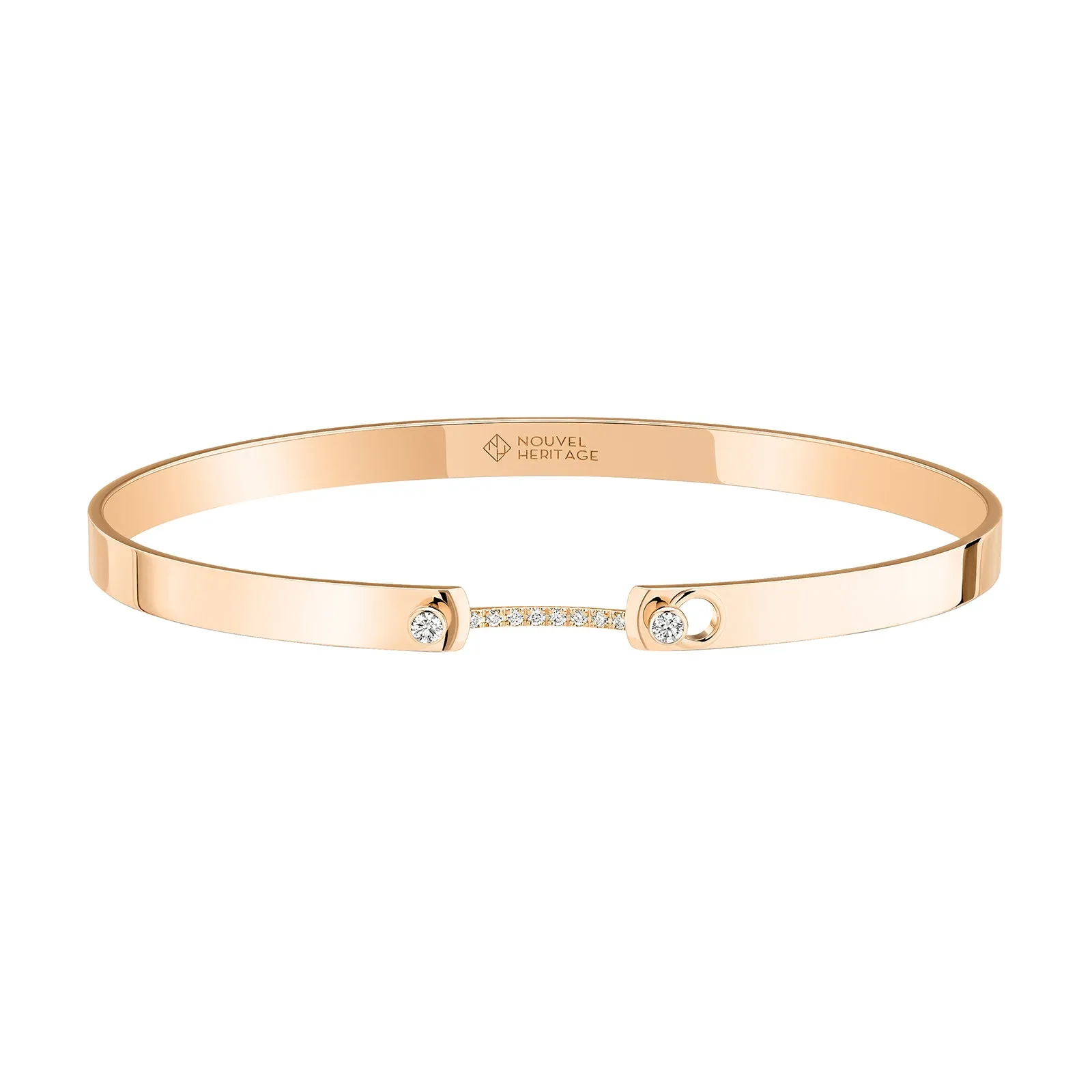 Business Meeting Bangle - Rose Gold