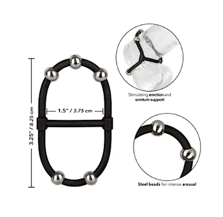 Calex ''Steel Beaded'' Dual Maximizer C/Ring