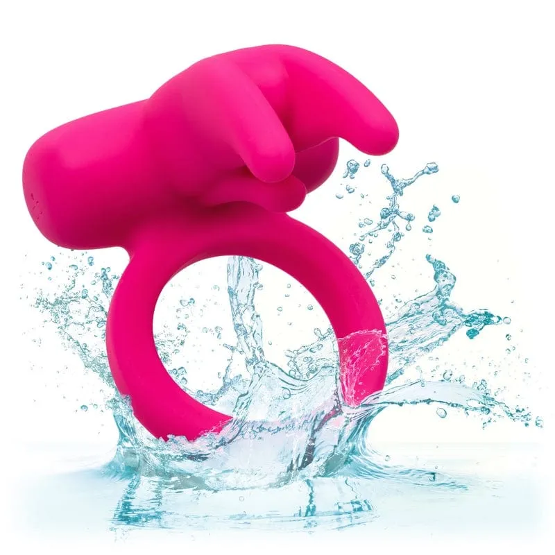 Calexotics Triple Clit Flicker Silicone Ring