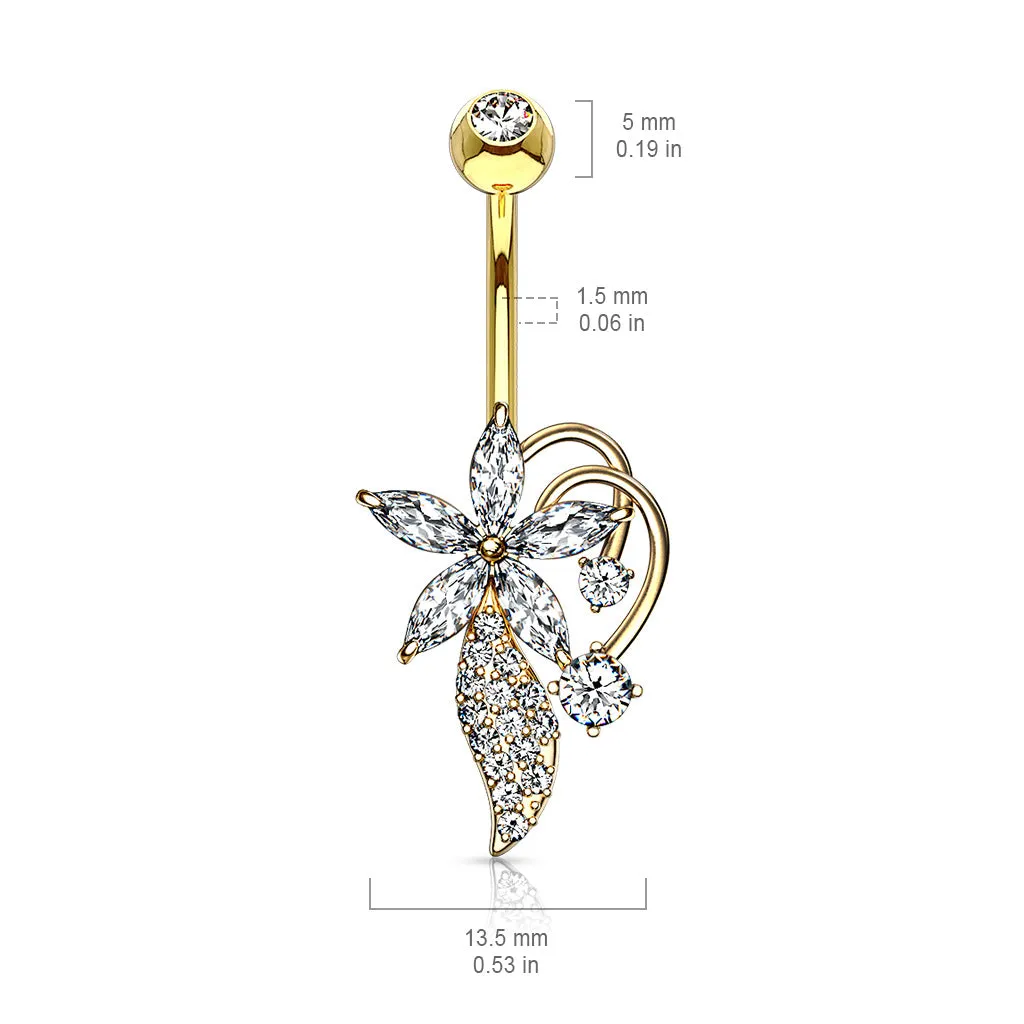 Deja Bloom Belly Ring