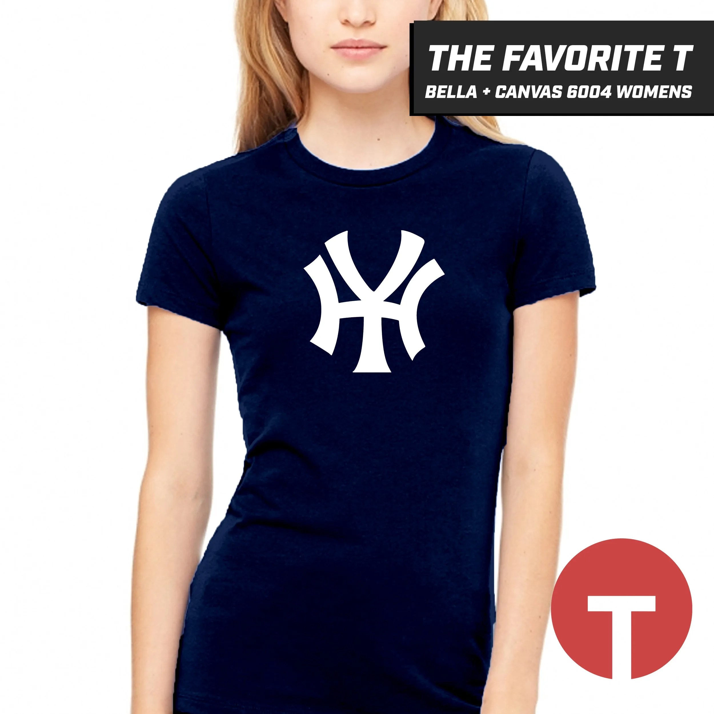 Hammond Yankees - Bella Canvas 6004 Womens "Favorite T"