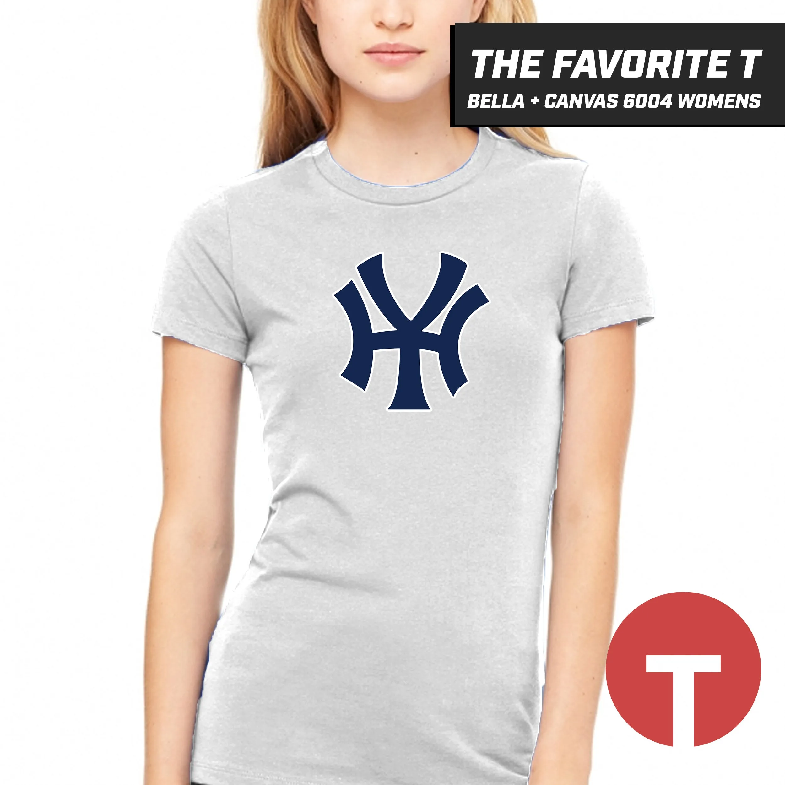 Hammond Yankees - Bella Canvas 6004 Womens "Favorite T"