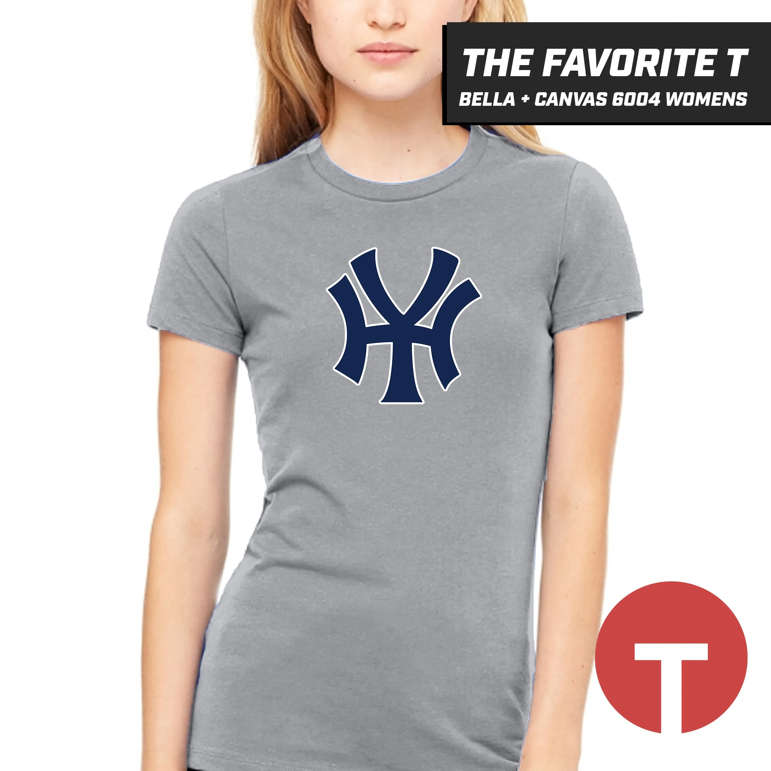 Hammond Yankees - Bella Canvas 6004 Womens "Favorite T"