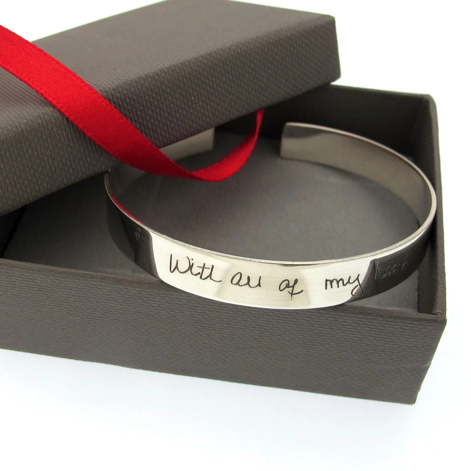 Handwriting Men's Bracelet