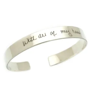 Handwriting Men's Bracelet