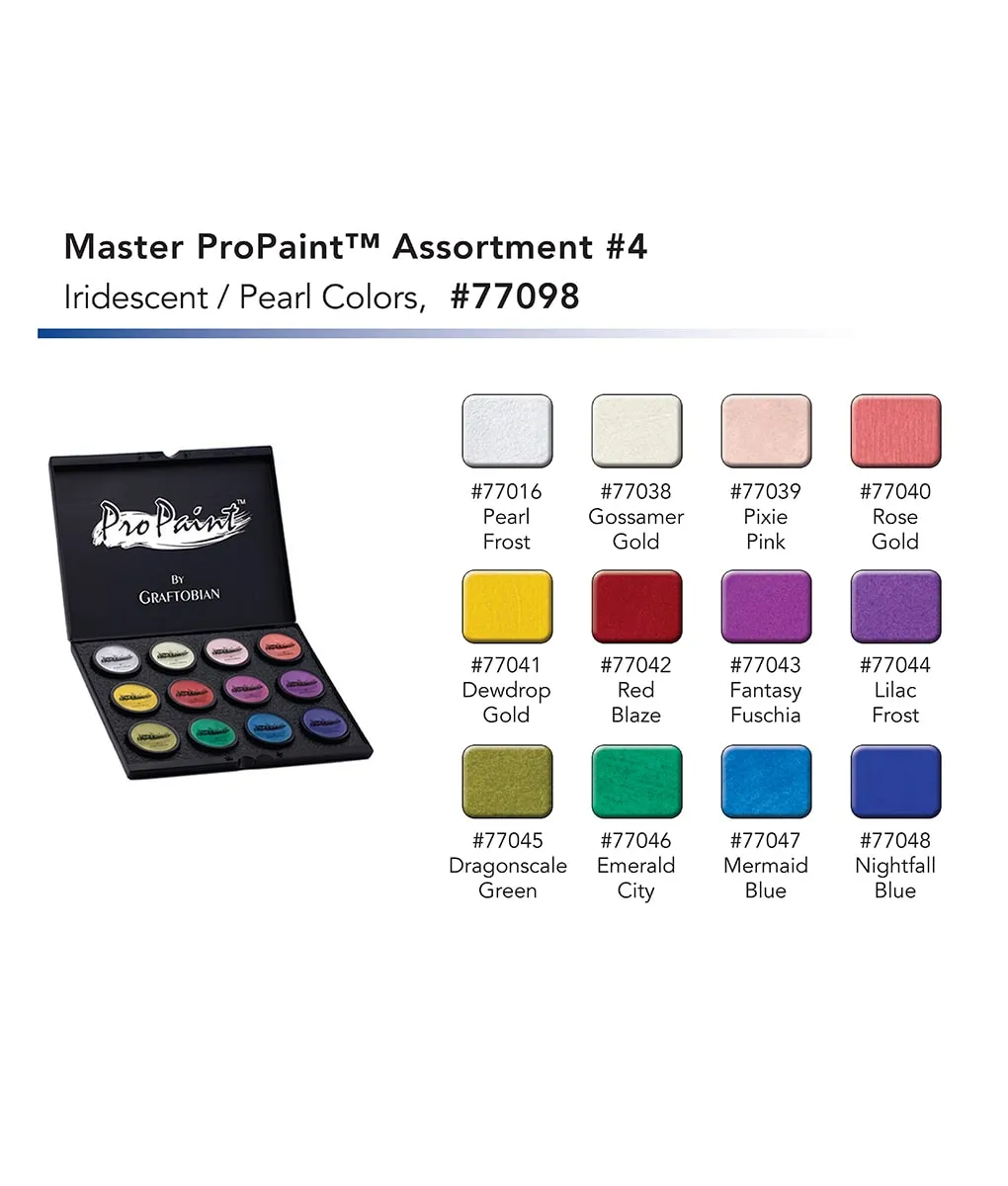 Master ProPaint™ Box 4, Iridescent-Pearl Colors