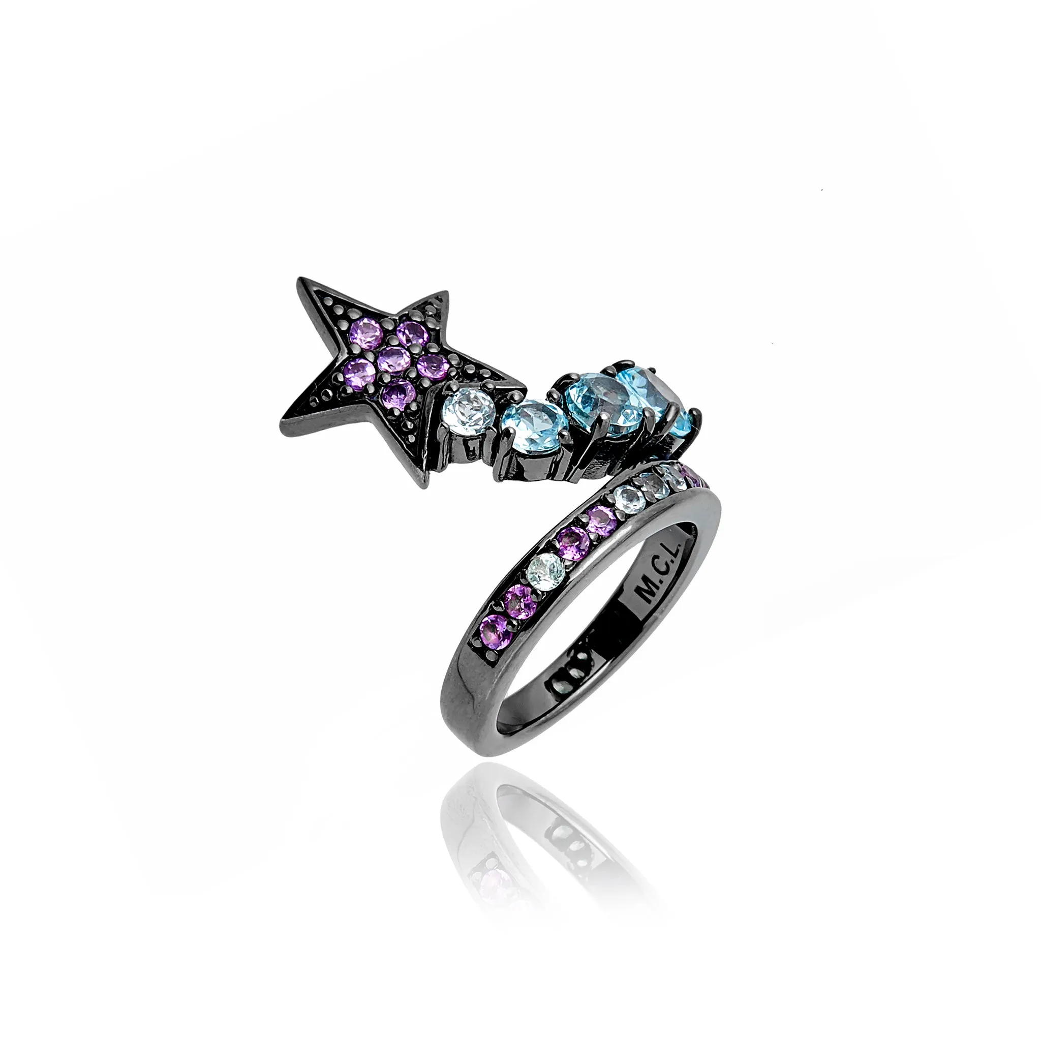 MCL Design Shooting Star Stacking Ring