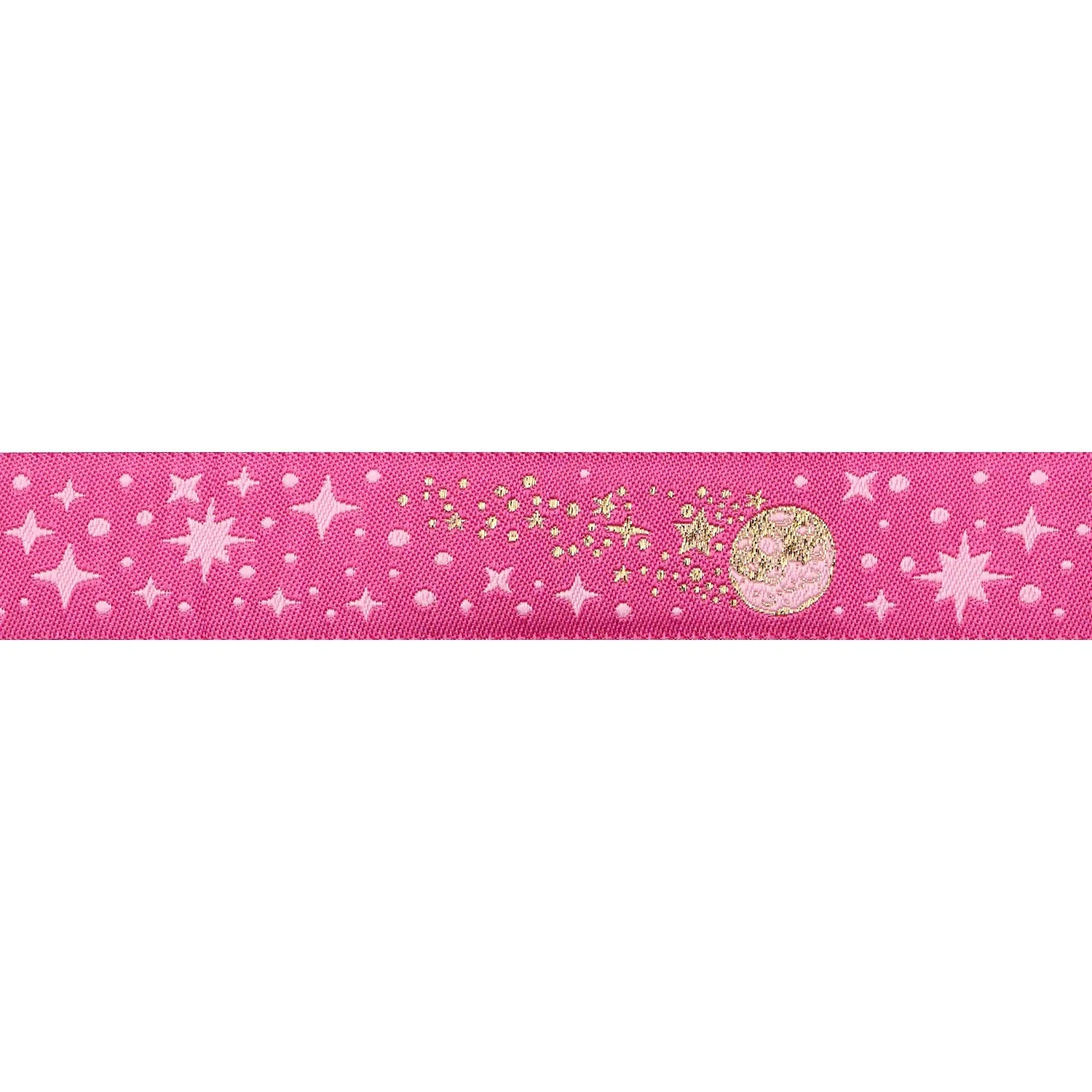 Meteor Shower in Blush - 7/8" width - Tula Pink Roar! - One Yard