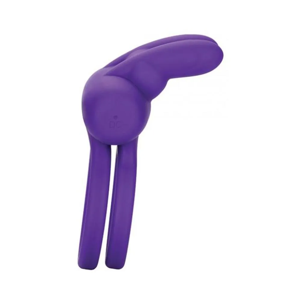 Rockin Rabbit Enhancer Vibrating Cock Ring Purple