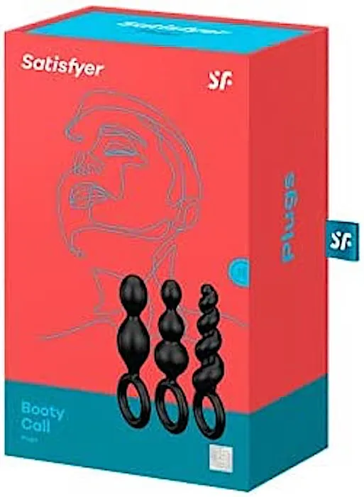 Satisfyer ''Booty Call'' Anal Plugs 3Pc Set