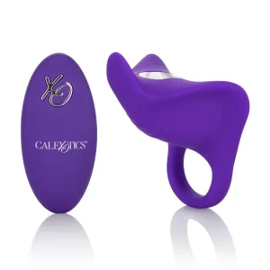 Silicone Girth Enhancer Remote Control 12 Function Vibrating Couples Orgasm Ring