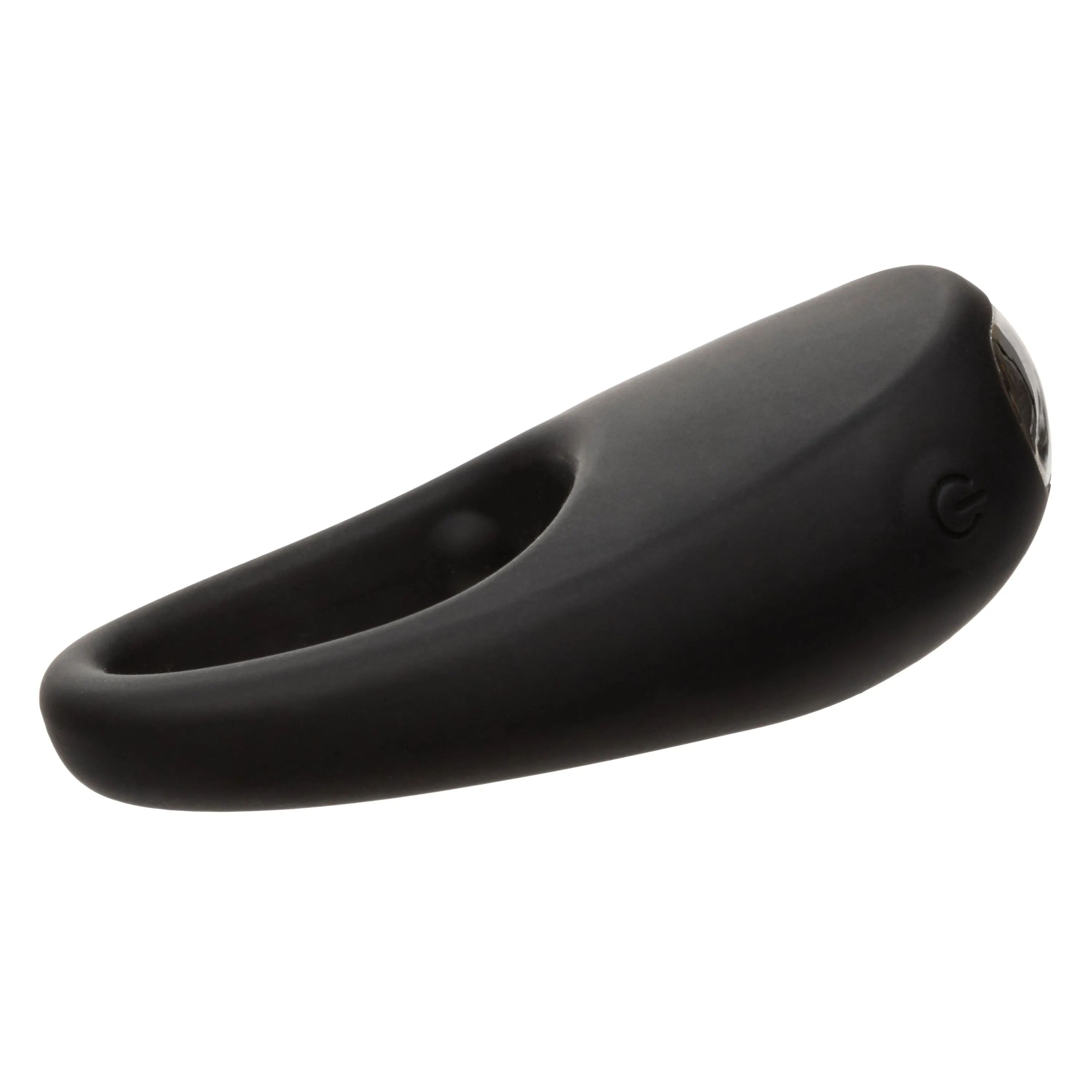 Silicone Rechargeable Pleasure Ring - Black