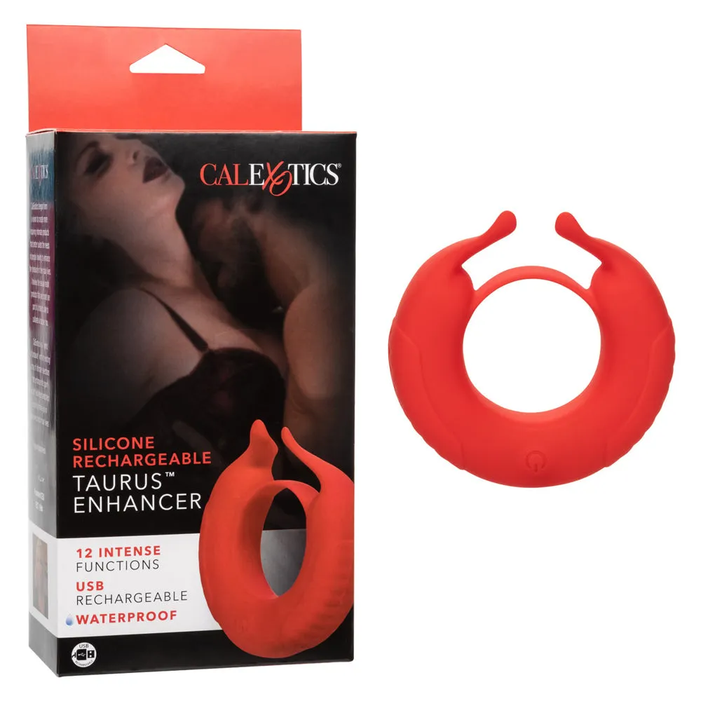 Silicone Rechargeable Taurus Enhancer