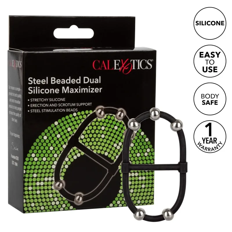 Steel Beaded Dual Silicone Maximizer