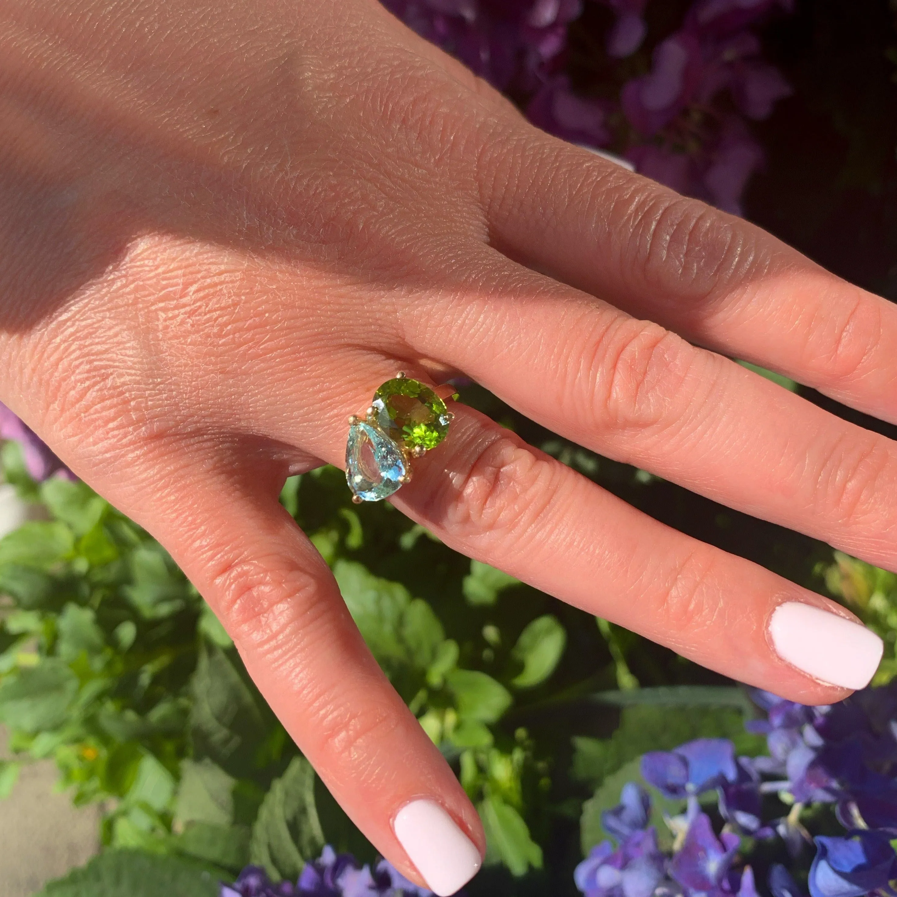 Toi Et Moi Customizable Gemstone Ring